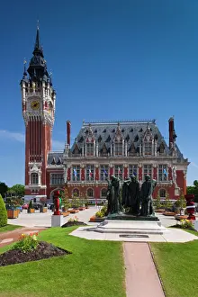 Ville: France, Pas de Calais, Calais, town hall