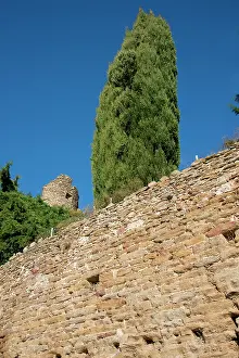 Classic: France, Provence, Bormes-les-Mimosas. Ruins