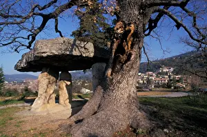 Megalithic: France, Provence, Draguignac Village. Dolmen
