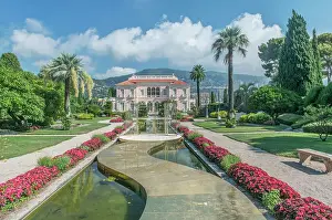 Provence: France, Provence. Saint-Jean-Cap-Ferrat, Villa Ephrussi de