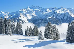 Glarus: Freiberge Kcrpf, Glarus Alps, Switzerland, Europe