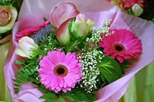 Sale: Fresh flowers for sale in the Old Town outdoor
