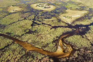 Gomoti: Freshwater marshes with sandy streams, channels