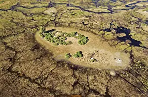 Gomoti: Freshwater marshes with streams, channels and islands