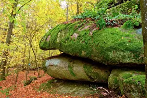 Weathering: Frog's mouth, spheroidal weathering, nature park