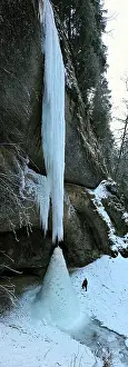 Icicles: Frozen Waterfall