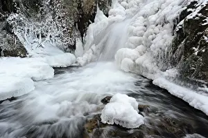 Ballons: Frozen waterfall petite Cascade du Tendon