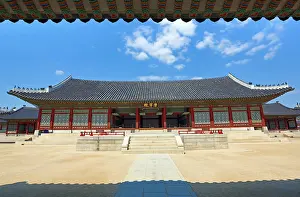Gyeongbokgung: Gangnyeongjeon Hall at Gyeongbokgung Palace in Seoul, Korea