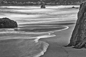 Surf: Garapata Beach, Carmel by the Sea, California