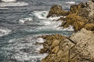 Surf: Garapata Beach, Carmel by the Sea, California