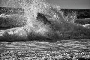 Surf: Garapata Beach, Carmel by the Sea, California