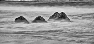 Surf: Garapata Beach, Carmel by the Sea, California