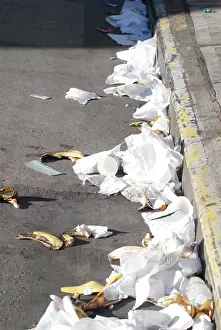 Refuse: Garbage on the street