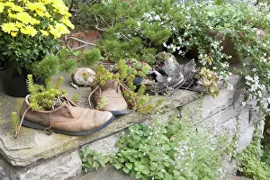 Resourceful: Garden wall