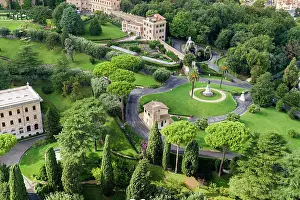 Lazio: Gardens of Vatican City, Vatican, Rome, Lazio, Italy