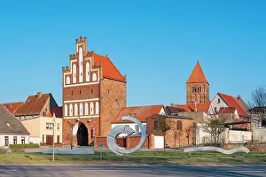 Style: Mill Gate and Church of St. Thomas in Tribsees