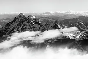 Himalayas: Gauri Shankar (7134m) in the Himalayas above the