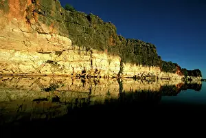 Fossilised: Geikie Gorge - Fitzroy River cuts throughancient