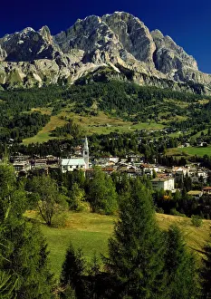 Venetien: Geo. Italien, Venetien, Cortina d Ampezzo