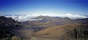 Maui: Geo. USA, Hawaii, Maui, Kraterlandschaft