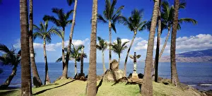 Maui: Geo. USA, Hawaii, Maui, Str&x4ba4;e, Historische