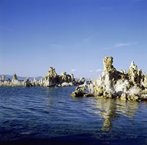 Mono: Geo. USA, Kalifornien, Mono Lake, Tufa Formationen