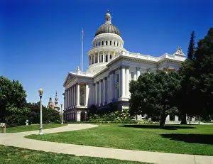 Sacramento: Geo. USA, Kalifornien, Sacramento, Capitol, -
