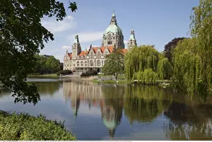Niedersachsen: Geografie, BRD, Niedersachsen, Hannover, Neues Rathaus
