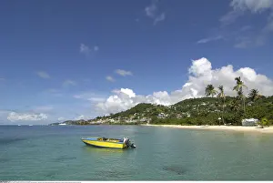 290419: Geografie, Grenada, Grand Anse, Str&x4ba4;e, Grand
