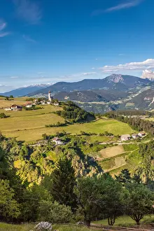 Ohne: Geografie, Italien, Blick auf Mittelberg