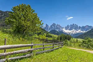 Menschen: Geografie, Italien, Blick zur Geislergruppe