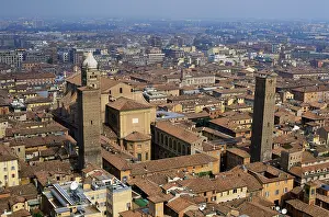Jahrhundert: Geografie, Italien, Bologna, Stadtansichten, Blick