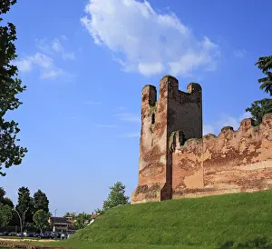 Medieval: Geografie, Italien, Castelfranco, Au&x7e5;nansicht