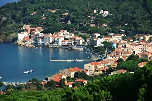 Sdeuropa: Geografie, Italien, Elba, Marciana Marina, Stadtansicht