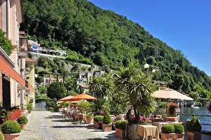 Promenade: Geografie, Italien, Piemont, Cannero Riviera, Uferpromenade
