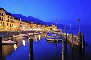 Hafen: Geografie, Italien, Piemont, Cannobio, Hafen, Wallfahrtskirc