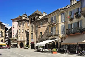 Haus: Geografie, Italien, Piemont, Domodossola, Marktplatz