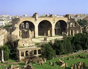 Romanum: Geografie, Italien, Rom, Foren, Forum Romanum, Maxentiusbasi