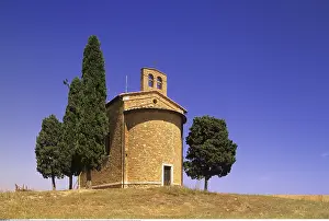 Europa: Geografie, Italien, Toskana, Orcia Tal, Kapelle