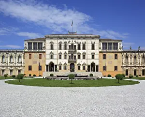 Veneto: Geografie, Italien, Villa Contarini, erbaut von