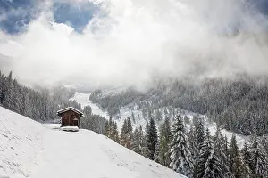 Menschen: Geografie, Italien, Winterlicher