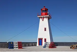 Architektur: Geografie, Kanada, New Brunswick, Shippagan, Portage