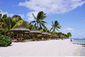 Maurice: Geografie, Mauritius, Le Morne, Hotel Paradis, Strand