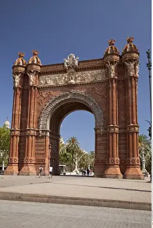 Bauwerk: Geografie, Spanien, Katalonien, Barcelona, Triumphbogen