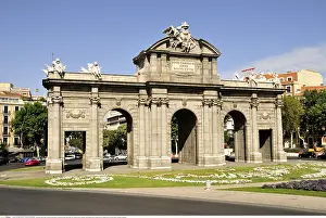 Bauwerk: Geografie, Spanien, Puerta del Alcala, Madrid, -