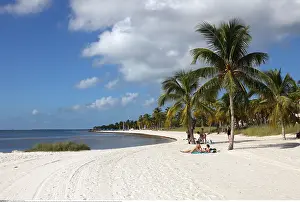 Menschen: Geografie, USA, Florida, Key West, Smathers Beach