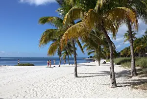 Menschen: Geografie, USA, Florida, Key West, Smathers Beach