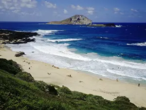 Oahu: Geografie, USA, Hawaii, Insel Oahu, Strand, Makapuu