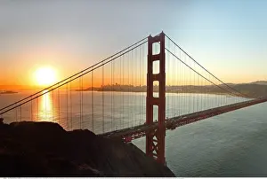 Bauwerk: Geografie, USA, Kalifornien, Golden Gate Bridge