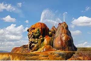 Nevada: Geografie, USA, Nevada, Black Rock Desert, Fly Geyser